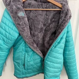 North face girls reversible jacket